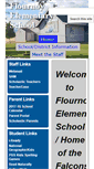 Mobile Screenshot of flournoyschool.org