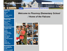 Tablet Screenshot of flournoyschool.org